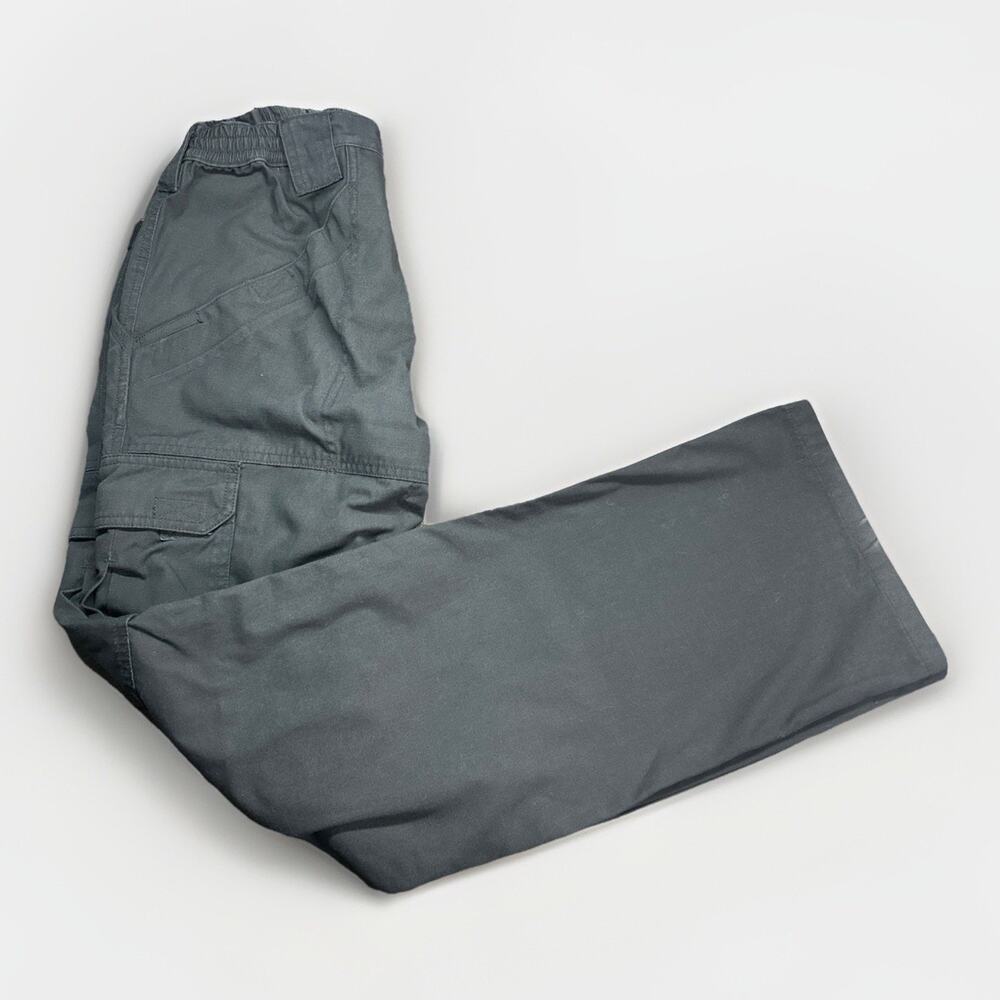 511 Tactical Black Cargo Pants Size 8 Adjustable Waist Regular Fit Cotton Blend